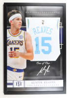 Austin Reaves Signed Custom Framed Jersey Display (PSA) at PristineAuction.com