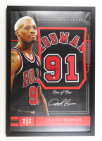 Dennis Rodman Signed Custom Framed Jersey Display (Beckett) at PristineAuction.com