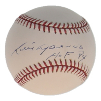 Luis Aparicio Signed OML Baseball Inscribed "HOF 84" (MLB) at PristineAuction.com