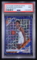 Shai Gilgeous-Alexander 2019-20 Panini Donruss Optic Blue Velocity #113 (PSA 9) at PristineAuction.com