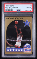 Michael Jordan 1990 NBA Hoops All-Star #5 (PSA 8) at PristineAuction.com