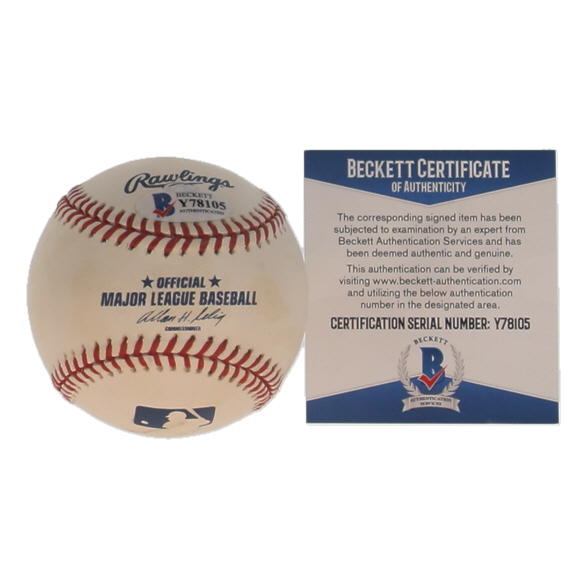 Gary Carter Signed OML Baseball (Beckett) at PristineAuction.com Gary Carter Signed OML Baseball (Beckett) at PristineAuction.com