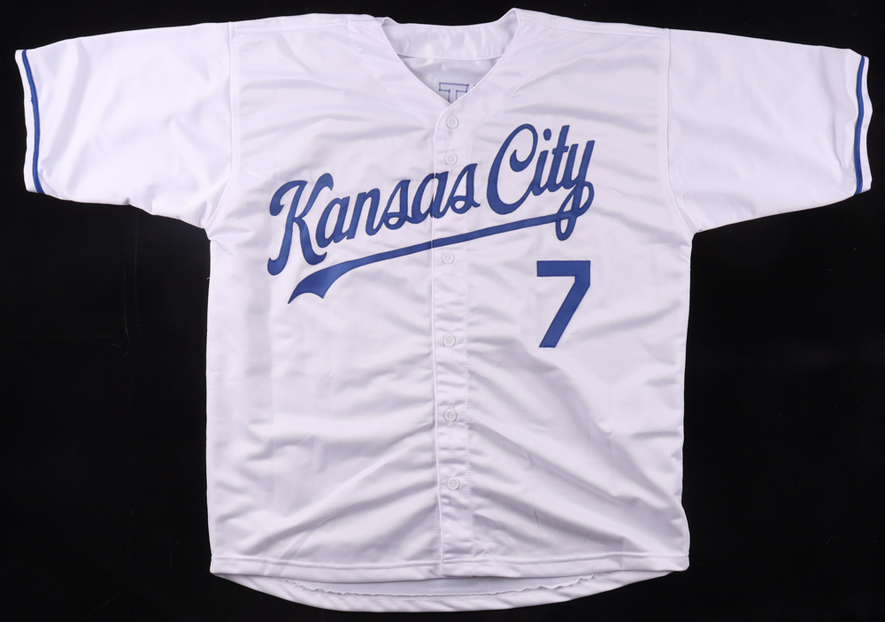 Bobby Witt Jr. Signed Jersey (Beckett) at PristineAuction.com Bobby Witt Jr. Signed Jersey (Beckett) at PristineAuction.com