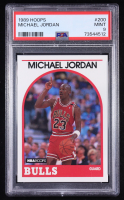 Michael Jordan 1989 NBA Hoops #200 (PSA 9) at PristineAuction.com