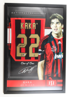 Ricardo Kaka Signed Custom Framed Jersey Display (Beckett) at PristineAuction.com