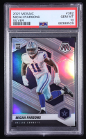 Micah Parsons 2021 Panini Mosaic Silver Prizm #362 RC (PSA 10) at PristineAuction.com