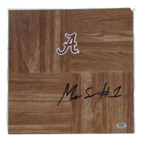 Mark Sears Signed Alabama Crimson Tide Logo 12x12 Court Piece (PSA) at PristineAuction.com