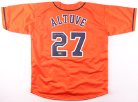 Jose Altuve Signed Jersey Inscribed "17, 22 WS Champs" (Beckett) at PristineAuction.com