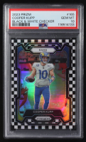 Cooper Kupp 2023 Panini Prizm Prizms Black and White Checker #165 (PSA 10) at PristineAuction.com