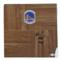 Brandin Podziemski Signed Warriors Logo 12x12 Court Piece (JSA) at PristineAuction.com