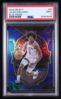 Jalen Williams 2022-23 Panini Select Concourse Blue Prizm #90 RC (PSA 9) at PristineAuction.com