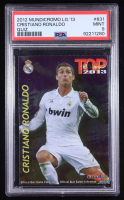 Cristiano Ronaldo 2012 Mundicromo Liga 13 Quiz Game Collection #631 (PSA 9) at PristineAuction.com
