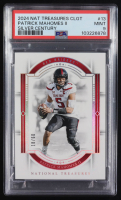 Patrick Mahomes II 2024 Panini National Treasures Collegiate Silver Century #18/60 (PSA 9) at PristineAuction.com