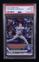 Yoshinobu Yamamoto 2025 Topps Now #916 (PSA 10) at PristineAuction.com
