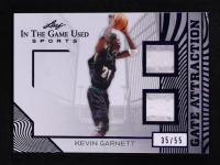 Kevin Garnett 2025 Leaf ITG Used Sports Gate Attraction Dual Relic Blue Foil #GA18 #35/55 at PristineAuction.com