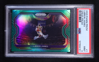 Lebron James 2020 Panini Prizm Green #1 (PSA 9) at PristineAuction.com
