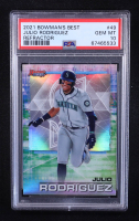 Julio Rodriguez 2021 Bowman's Best Refractor #49 RC (PSA 10) at PristineAuction.com