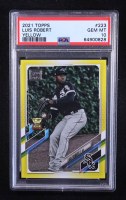 Luis Robert 2021 Topps Yellow Series One Rookie Cup #223 (PSA 10) at PristineAuction.com