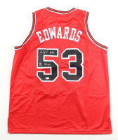 James Edwards Signed Jersey Inscribed "96 Champ" (JSA) at PristineAuction.com