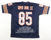 "Super Bowl XX" 1985 Champions Highlight Jersey Team-Signed By (12) With William Perry, Dan Hampton, Mike Singletary, Otis Wilson (JSA) at PristineAuction.com