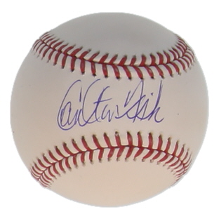 Carlton Fisk Signed OML Baseball (JSA) at PristineAuction.com Carlton Fisk Signed OML Baseball (JSA) at PristineAuction.com