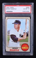 Mickey Mantle 1968 Topps #280 (PSA 6) at PristineAuction.com