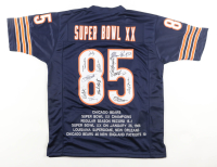 "Super Bowl XX" 1985 Champions Highlight Jersey Team-Signed By (12) With William Perry, Dan Hampton, Mike Singletary, Otis Wilson (JSA) at PristineAuction.com