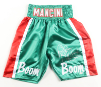 Ray "Boom Boom" Mancini Signed Boxing Trunks (JSA) at PristineAuction.com