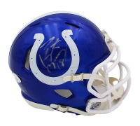 Peyton Manning Signed Colts Flash Alternate Speed Mini Helmet (JSA) at PristineAuction.com
