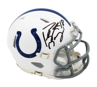 Peyton Manning Signed Colts Speed Mini Helmet (JSA) at PristineAuction.com