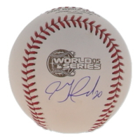 Jon Garland Signed 2005 World Series Logo Baseball (JSA) at PristineAuction.com
