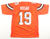 Bernie Kosar Signed Jersey Inscribed "Dawg Pound" (JSA) at PristineAuction.com