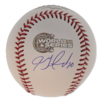 Jon Garland Signed 2005 World Series Logo Baseball (JSA) at PristineAuction.com
