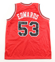 James Edwards Signed Jersey Inscribed "96 Champ" (JSA) at PristineAuction.com