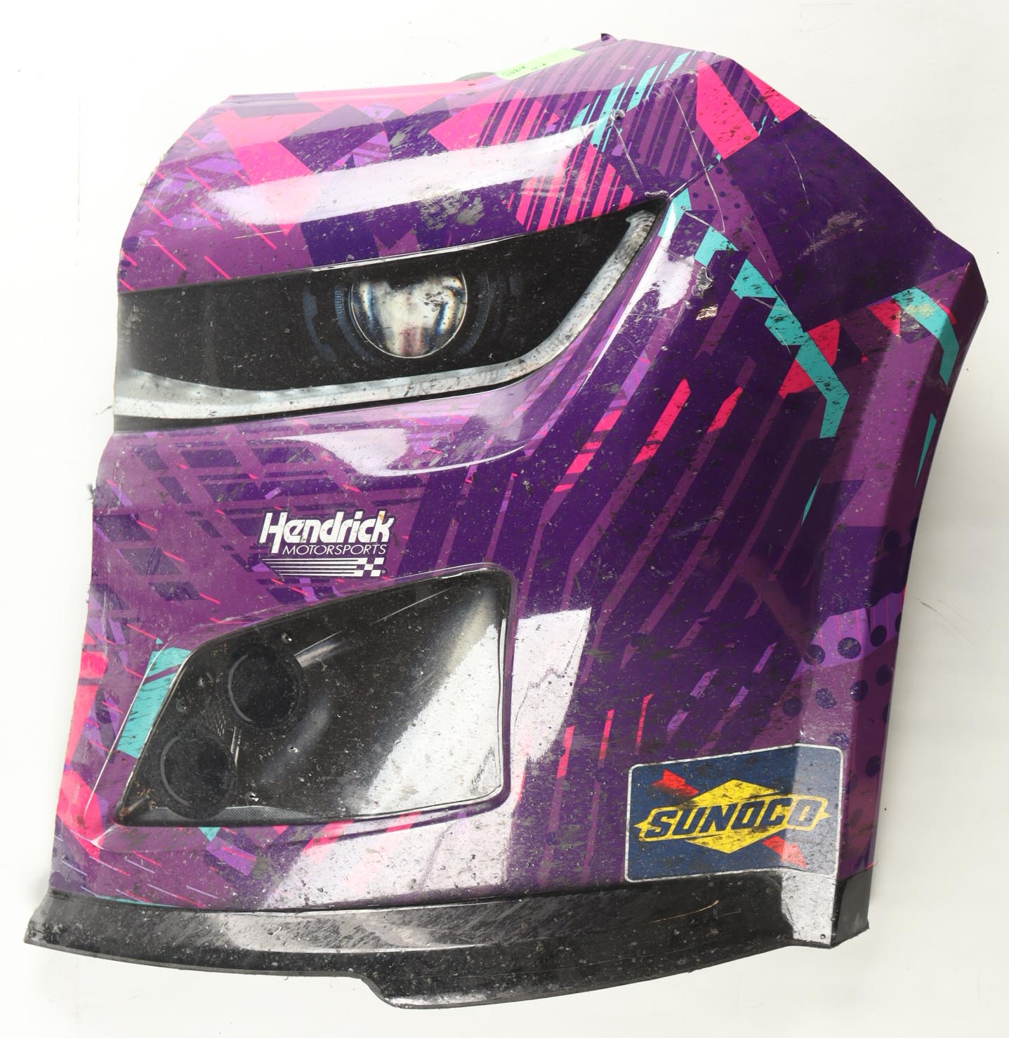 Alex Bowman Race-Used 2024 Homestead-Miami Speedway #48 Ally Partial Left Nose Car Piece (Hendrick Motorsports) at PristineAuction.com Alex Bowman Race-Used 2024 Homestead-Miami Speedway #48 Ally Partial Left Nose Car Piece (Hendrick Motorsports) at PristineAuction.com