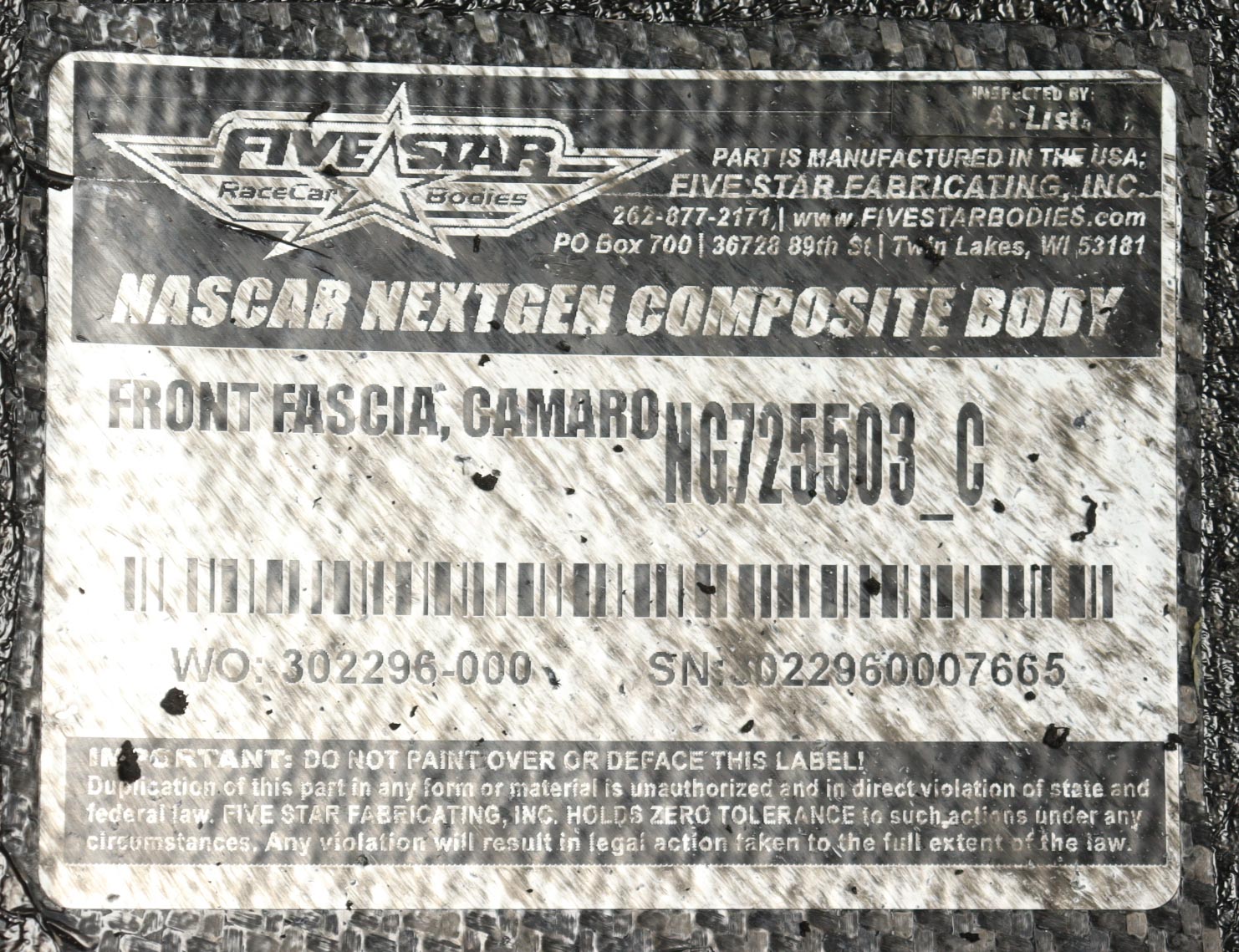 Alex Bowman Race-Used 2024 Homestead-Miami Speedway #48 Ally Partial Left Nose Car Piece (Hendrick Motorsports) at PristineAuction.com Alex Bowman Race-Used 2024 Homestead-Miami Speedway #48 Ally Partial Left Nose Car Piece (Hendrick Motorsports) at PristineAuction.com