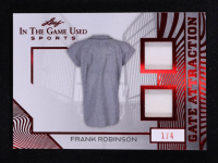 Frank Robinson 2025 Leaf ITG Used Sports Gate Attraction Dual Relic Red Foil #GA11 #1/4 at PristineAuction.com