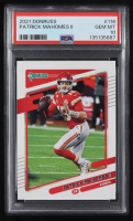 Patrick Mahomes II 2021 Donruss #116 (PSA 10) at PristineAuction.com
