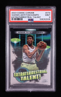 Giannis Antetokounmpo 2023-24 Topps Cosmic Chrome Extraterrestrial Talent #ET8 (PSA 9) at PristineAuction.com