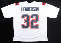 TreVeyon Henderson Signed Jersey (SWAU) at PristineAuction.com