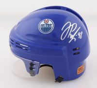 Jesse Puljujarvi Signed Oilers Mini Helmet (YSMS) at PristineAuction.com