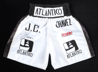 Julio Cesar Chavez Signed Boxing Trunks (JSA) at PristineAuction.com