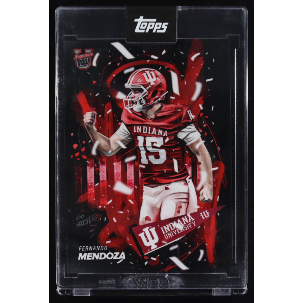 Fernando Mendoza 2026 Bowman U Now #CSFM-A at PristineAuction.com