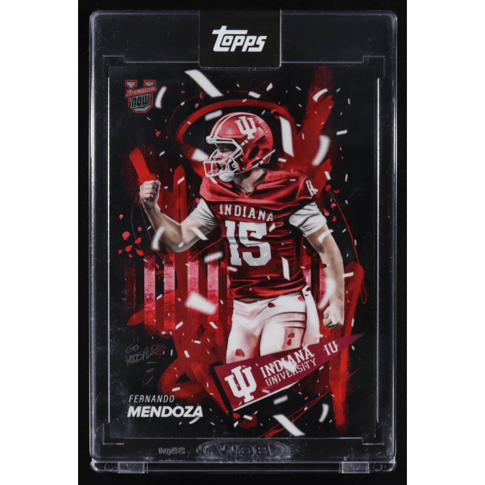 Fernando Mendoza 2026 Bowman U Now #CSFM-A at PristineAuction.com