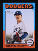 Yoshinobu Yamamoto 2024 Topps Heritage #553 RC at PristineAuction.com