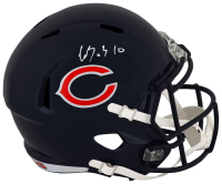Luther Burden III Signed Bears Full-Size Speed Helmet (Schwartz) at PristineAuction.com