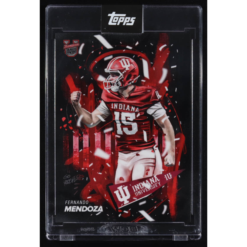 Fernando Mendoza 2026 Bowman U Now #CSFM-A at PristineAuction.com