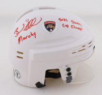 Brad Marchand Signed Panthers Mini Helmet Inscribed "2025 Stanley Cup Champs""Marchy" (Marchand) at PristineAuction.com