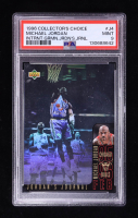Michael Jordan 1996-97 Collector's Choice International German Jordan's Journal #J4 February (PSA 9) at PristineAuction.com