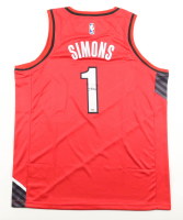 Anfernee Simons Signed Trail Blazers Jordan Authentic Jersey (PSA) at PristineAuction.com
